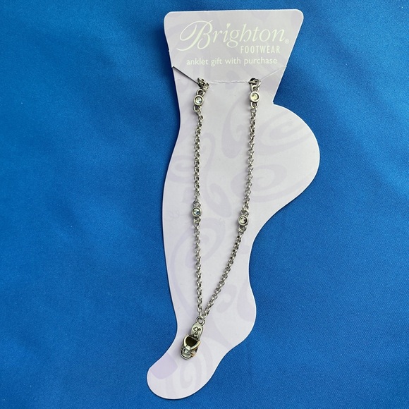 Brighton Jewelry Brighton Anklet 95 With Tiny High Heel Shoe Poshmark
